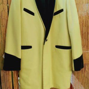 Rockabilly drape coat jacket